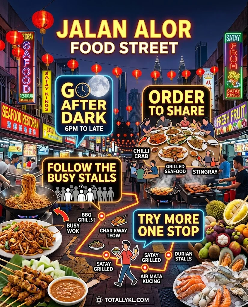 Jalan Alor food street