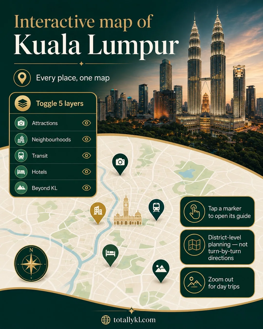 Interactive map of Kuala Lumpur