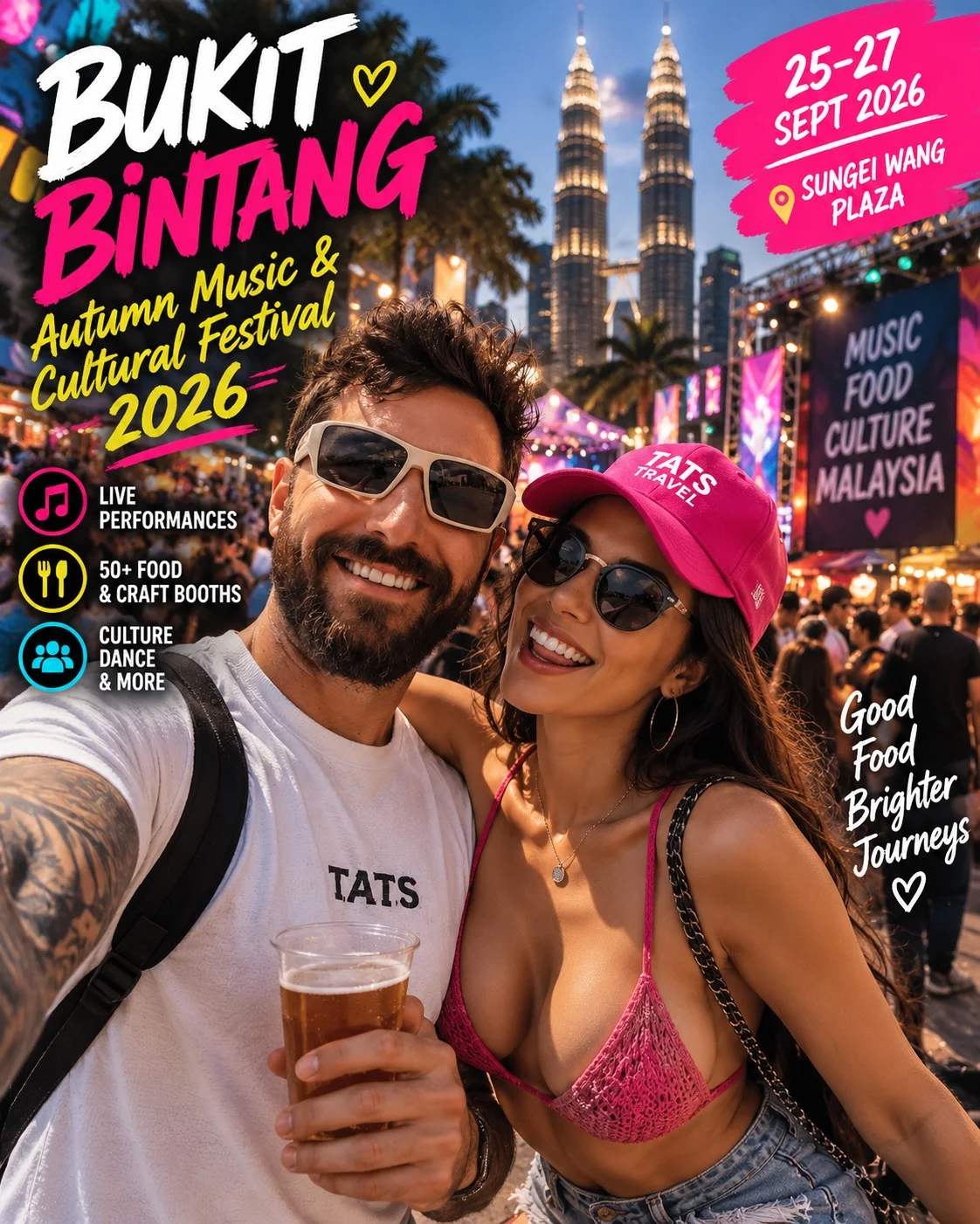 Bukit Bintang Autumn Music & Cultural Festival 2026: Dates, Road Closure & Traveller Guide editorial image
