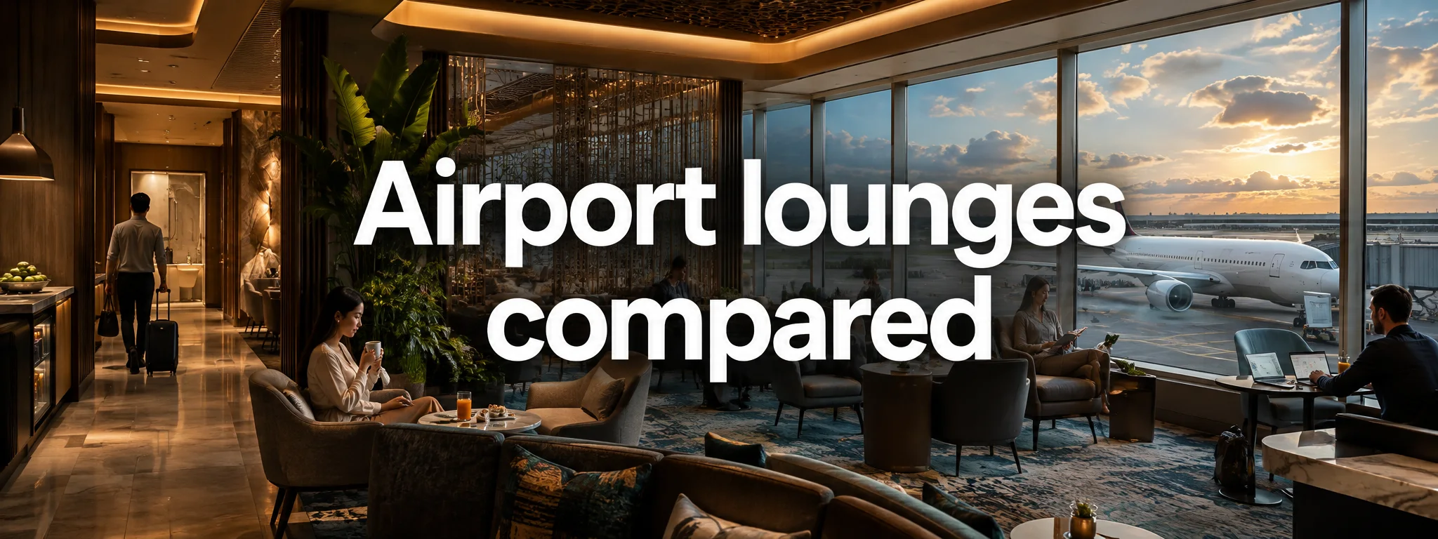 Airport lounges compared
