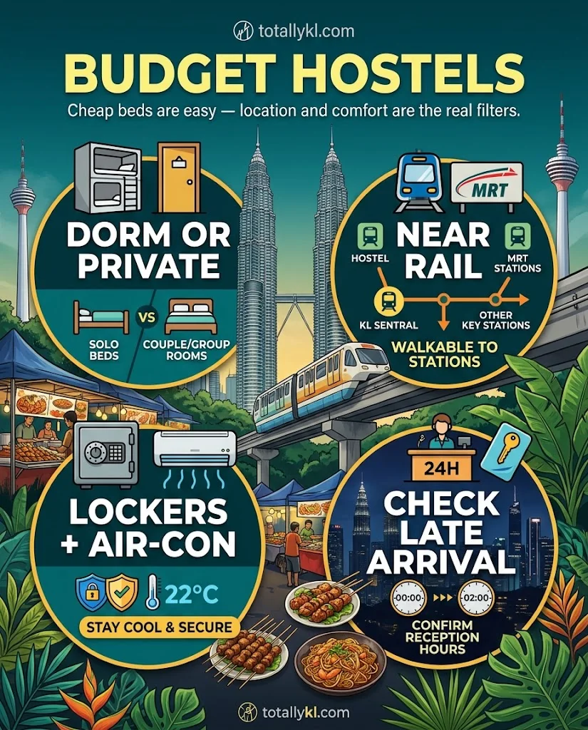 Hostel bajet & kapsul