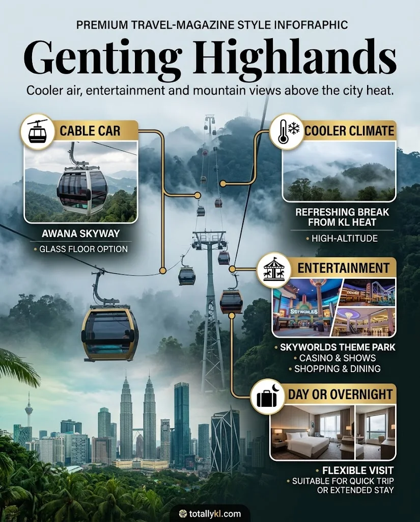 Wisata sehari: Genting Highlands